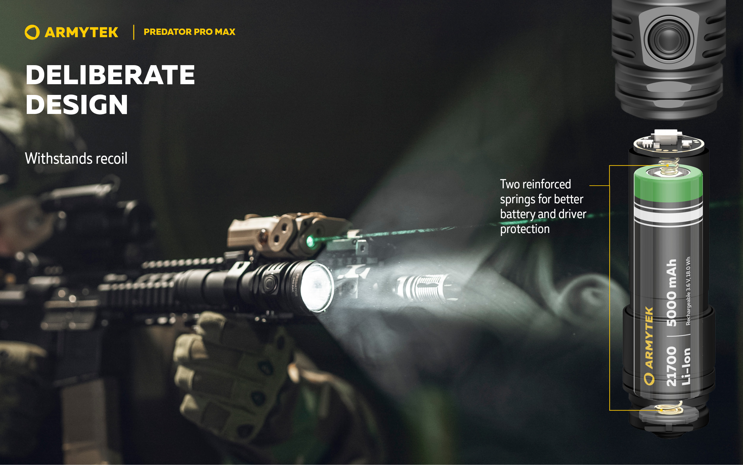 Flashlights :: Models :: Predator :: Armytek Predator Pro Max